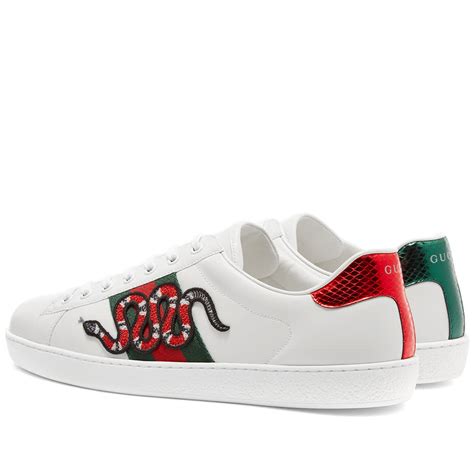 gucci ace snake replica|gucci snake sneakers men.